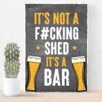 Bar Sign Shed Sign Funny Home Bar Sign Garden Shed Garage