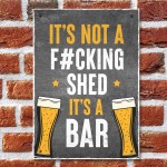 Bar Sign Shed Sign Funny Home Bar Sign Garden Shed Garage