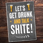 FUNNY Bar Sign Garden Signs Hanging Home Bar Sign Alcohol Gift