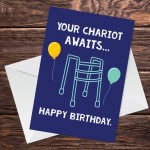 Funny Birthday Card for Mum Dad 50th 60th 70th 80th Joke Card