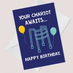 Funny Birthday Card for Mum Dad 50th 60th 70th 80th Joke Card