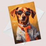 Funny Dog Birthday Card Novelty Card For Men Women Him Her 