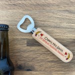 Awesome Teacher TA Bottle Opener Thank You Gift End of Term