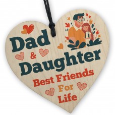 Dad And Daughter Plaque Dad Birthday Christmas Gifts