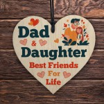 Dad And Daughter Plaque Dad Birthday Christmas Gifts