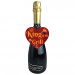 King Of The Grill Funny Garden BBQ Sign Gift For Men Birthday