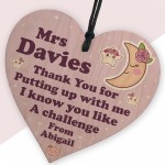 Funny Teacher Gift Thank You Gift For Him Her Men Women Heart