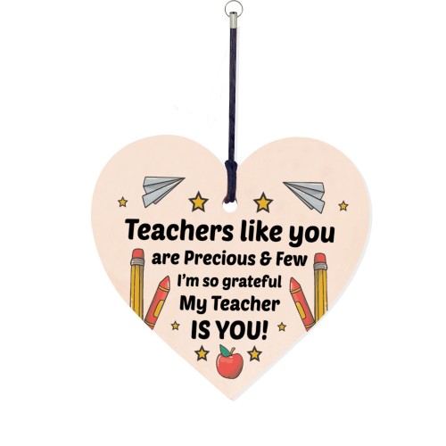 Teacher Thank You Wooden Keyring Appreciation Teacher Leaving 