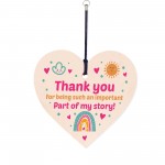 Special Thank You Keyring For Teacher Nursery Teacher Leaving