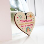 Special Thank You Keyring For Teacher Nursery Teacher Leaving