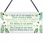 Memorial Plaque For Garden Hanging Wall Plaque Garden Memorial