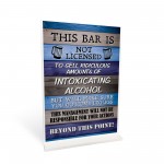 Man Cave Bar Shed Sign Standing Plaque Gift For Men Funny