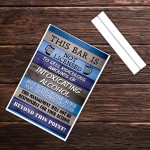 Man Cave Bar Shed Sign Standing Plaque Gift For Men Funny