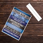 Man Cave Bar Shed Sign Standing Plaque Gift For Men Funny