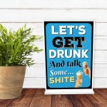 Funny Humour Bar Sign For Home Bar Pub Man Cave Garage