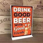 Novelty Bar Sign Standing Plaque Home Bar Man Cave Decor Bar