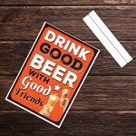 Novelty Bar Sign Standing Plaque Home Bar Man Cave Decor Bar