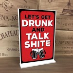 Funny Standing Sign For Home Bar Man Cave Shed Alcohol Beer Sign