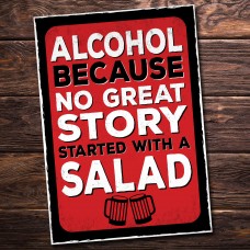 Novelty Home Bar Sign Funny Sign For Garden Bar Shed Man Cave