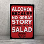 Novelty Home Bar Sign Funny Sign For Garden Bar Shed Man Cave