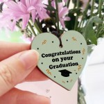 Congratulations On Your Graduation Gift Wood Keyring Daughter