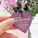 Cousin Gift Wooden Heart Keyring Cousin Birthday Gift For Him