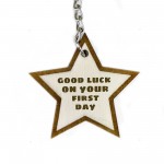 Good Luck For First Day At Nursery School Pre School Keyring