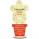 Teacher Gift Thank You School Nursery Pre School Leaving Flower