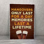 Funny Sign For Home Bar Pub Man Cave Sign Alcohol Beer Gin Wine