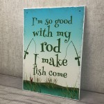 Funny Fishing Sign For Shed Garage Hilarious Fishing Gift Dad