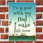 Funny Fishing Sign For Shed Garage Hilarious Fishing Gift Dad