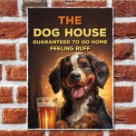 Funny Bar Sign The Dog House Plaque Man Cave Shed Garage Home