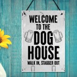 Bar Signs For Home Bar THE DOG HOUSE Sign Shabby Chic Man Cave