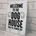 Bar Signs For Home Bar THE DOG HOUSE Sign Shabby Chic Man Cave