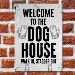 Bar Signs For Home Bar THE DOG HOUSE Sign Shabby Chic Man Cave