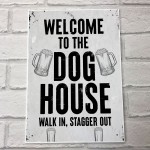 Bar Signs For Home Bar THE DOG HOUSE Sign Shabby Chic Man Cave