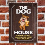 Funny Shabby Chic The Dog House Sign Funny Bar Signs And Plaques