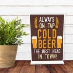 Funny Standing Bar Plaque Home Decor Man Cave Pub Bar Sign