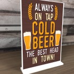 Funny Standing Bar Plaque Home Decor Man Cave Pub Bar Sign