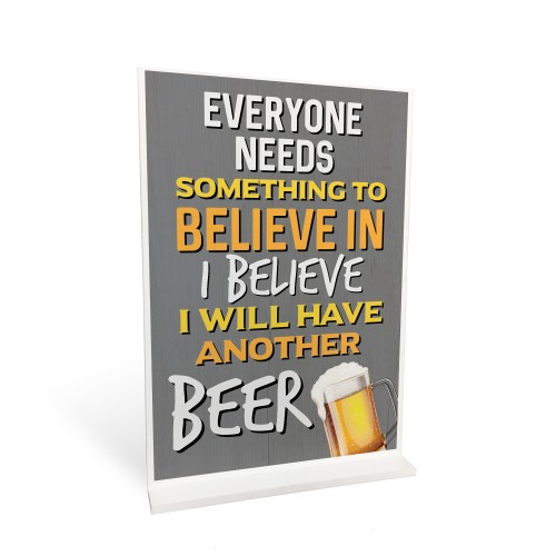 Funny Standing Plaque For Bar Pub Man Cave Home Bar Sign Alcohol