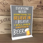 Funny Standing Plaque For Bar Pub Man Cave Home Bar Sign Alcohol