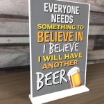 Funny Standing Plaque For Bar Pub Man Cave Home Bar Sign Alcohol