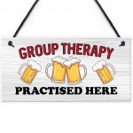  Funny GROUP THERAPY Sign Bar Signs And Plaques Home Decor
