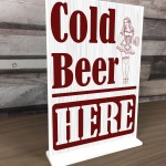 FUNNY Bar Sign Standing Sign Man Cave Shed Garage Home Pub Sign