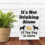 GARDEN BAR Funny Standing Sign Man Cave Shed Garage Plaque