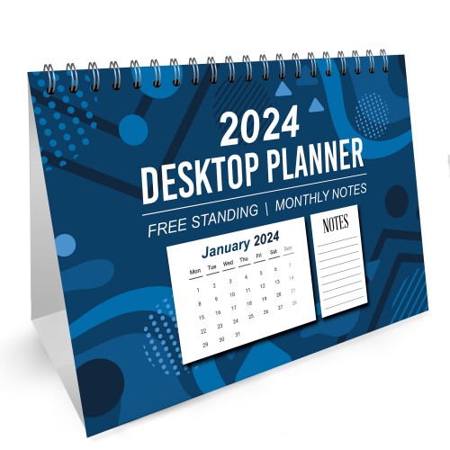 2024 Calendar A5 Month To View Spiral Bound Planner for Home