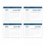 2024 Calendar A5 Month To View Spiral Bound Planner for Home