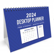 Month To View 2024 Calendar Spiral Bound Planner for Home Office