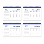 Month To View 2024 Calendar Spiral Bound Planner for Home Office