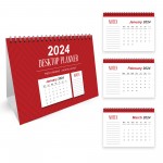 2024 Calendar Spiral Bound Planner for Home Office Month To View